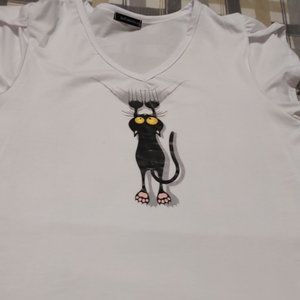 Just Fashion Now. 3XL. White/Black. NWOT